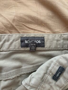 Bonobos Men's Chino Pants in Light Beige